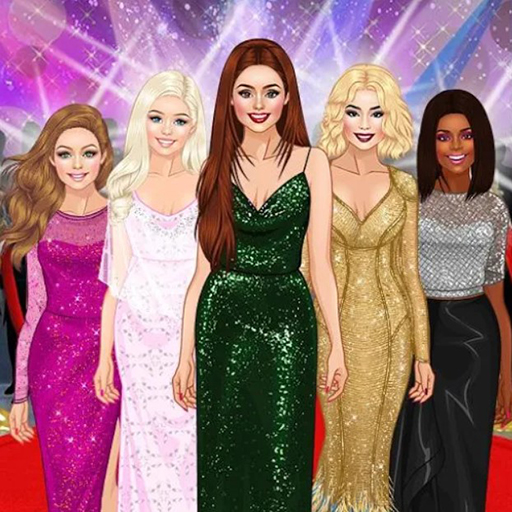 Red Carpet Dress Up Girls