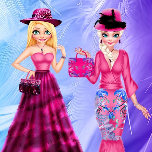 DRESSUP BFF FEATHER FESTIVAL FASHION 