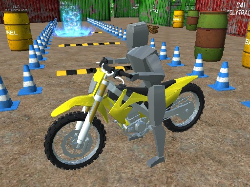 Parking Bike 3D Game