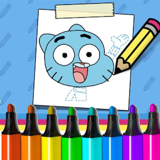 The Amazing World of Gumball: How to Draw Gumball